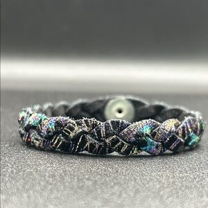 Elegant Multicolor Braided Bracelet
